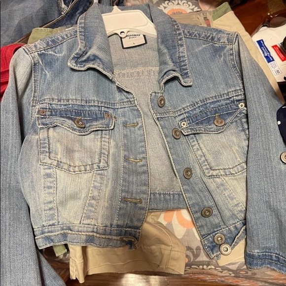 Highway Jeans Denim Jean Jacket - Picture 1 of 1